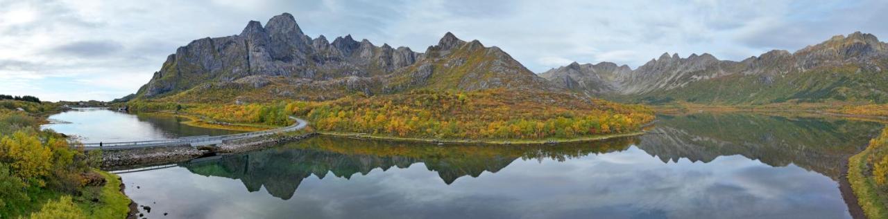 Wildlife Panorama Lofoten Bostad エクステリア 写真